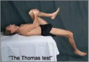 The Thomas test can be used to evaluate restriction in the iliotibial band and hip flexors.